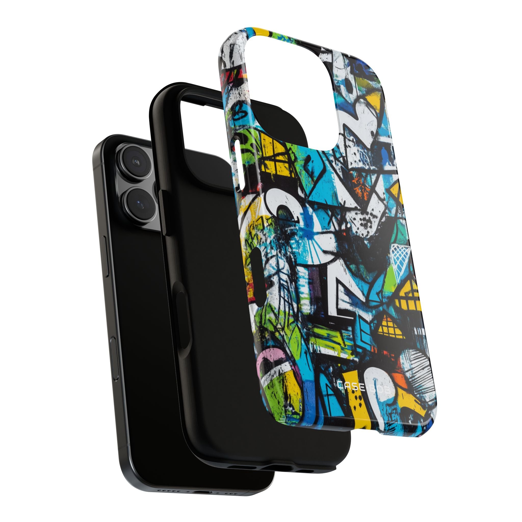 Jagged Spectrum iPhone 16 Pro Case - Tough