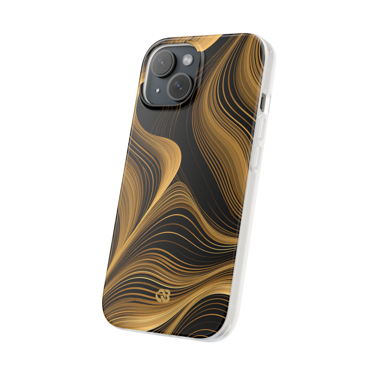 Gilded Contour · Lite Phone Case for iPhone ·  Gold