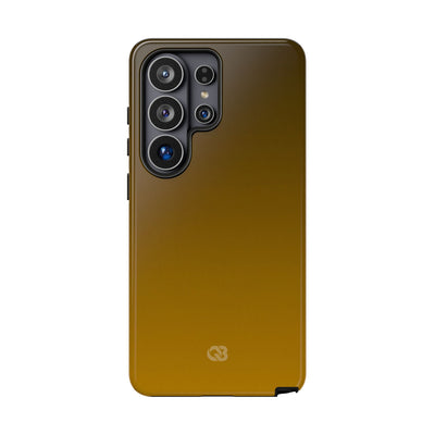 Gold Tough Phone Case for Samsung - Scorched Gold Haze