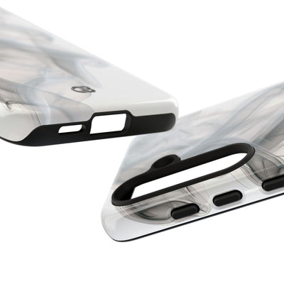 Vapor Noir · Tough Phone Case for Samsung · White