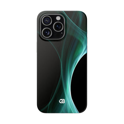 Emerald Lumen · Lite Phone Case for iPhone ·  Green