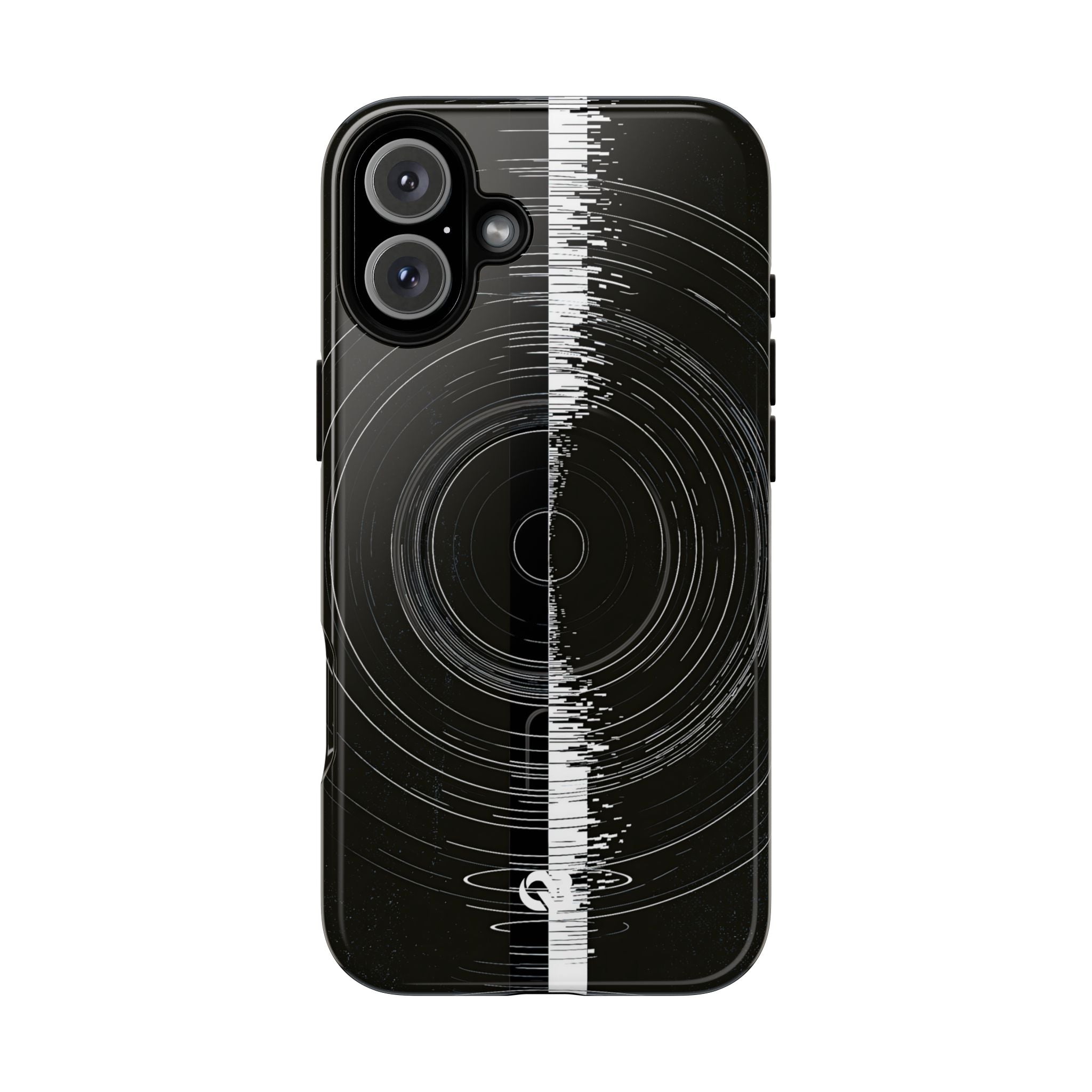 Black Tough 2.0 Magsafe Phone Case for iPhone - Obsidian Orbital Signal