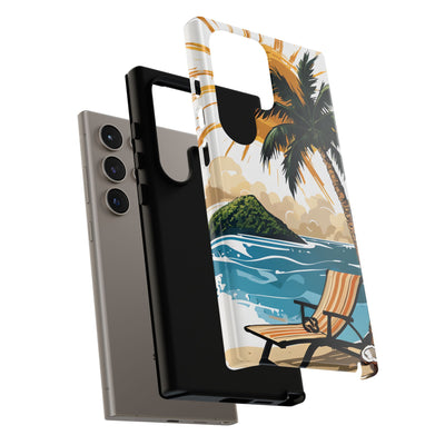 Radiant Coast Solitude · Tough Handyhülle für Samsung