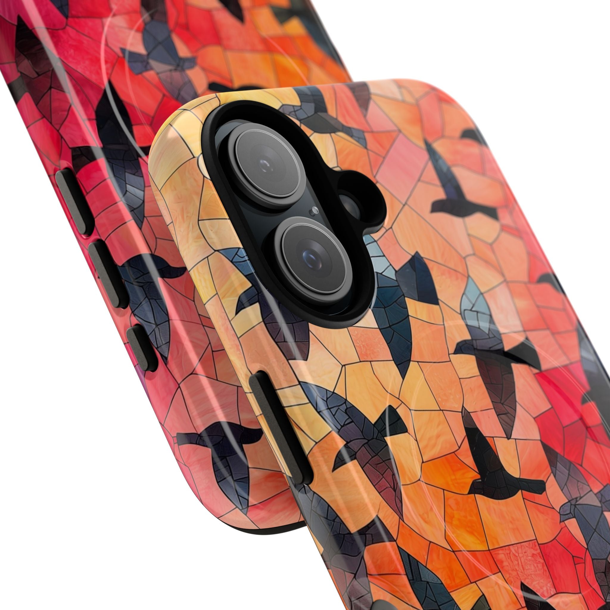 Blackbird Glow iPhone 16 Cover - Tough+