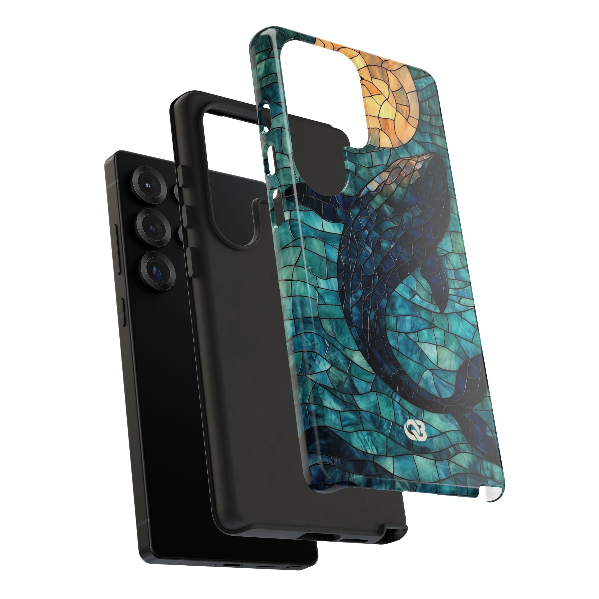 Stained Moon Whale · Tough Phone Case for Samsung