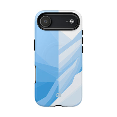 Blue Tough 2.0 Magsafe Phone Case for iPhone - Arctic Glacial Ridge