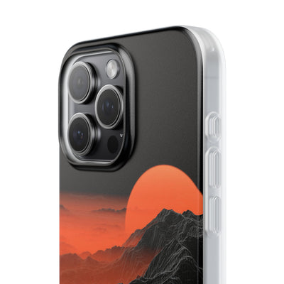 Solar Ridge Mesh · Lite Phone Case for iPhone ·  Black
