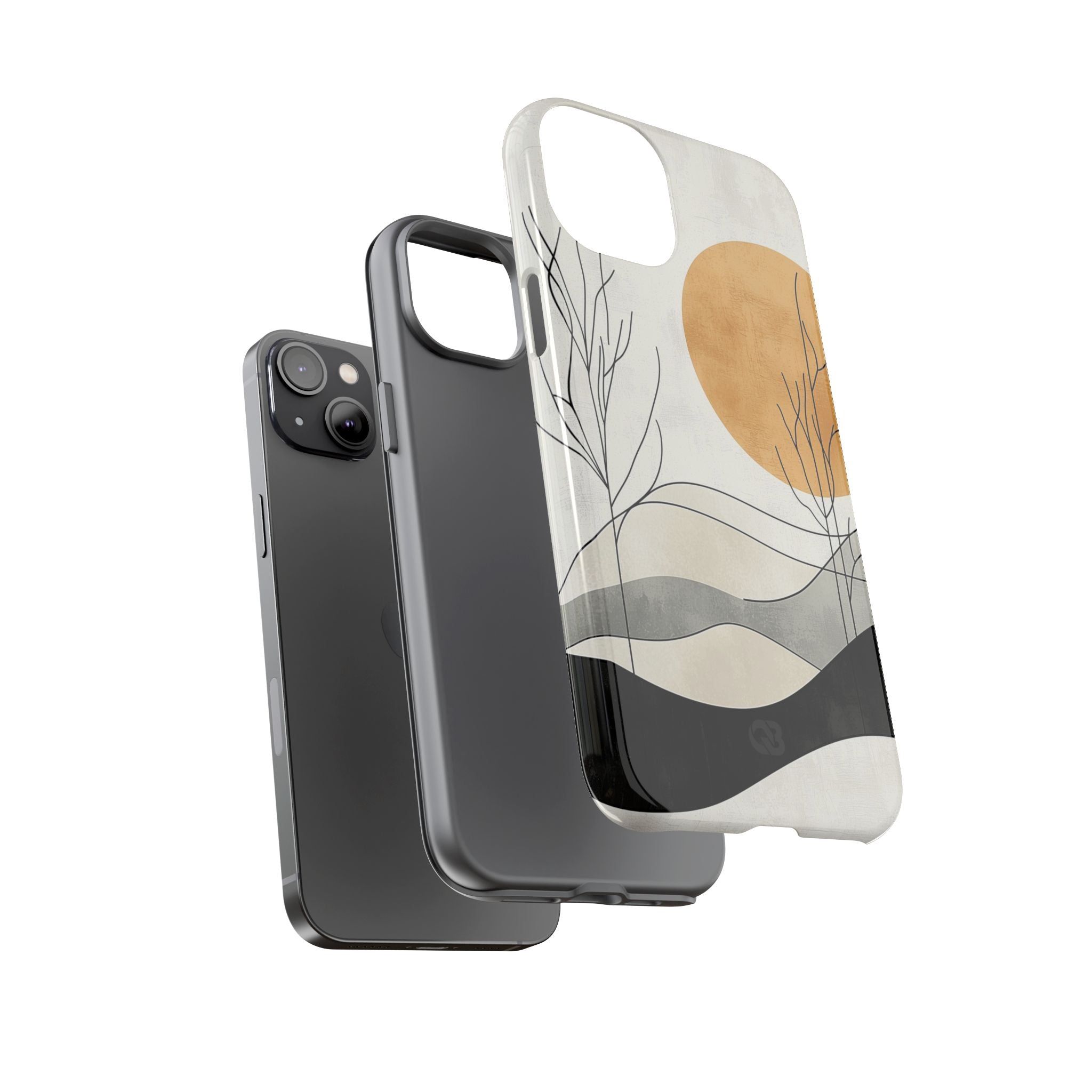 Burnt Horizon Lines · Custodia Tough per iPhone