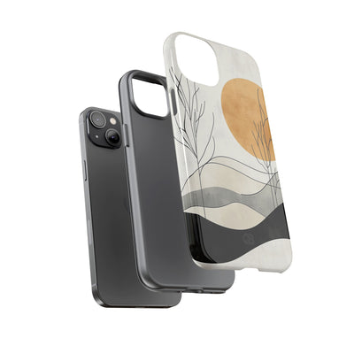 Burnt Horizon Lines · Custodia Tough per iPhone