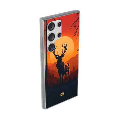 Amber Ridge Stag · Soft Phone Case for Samsung