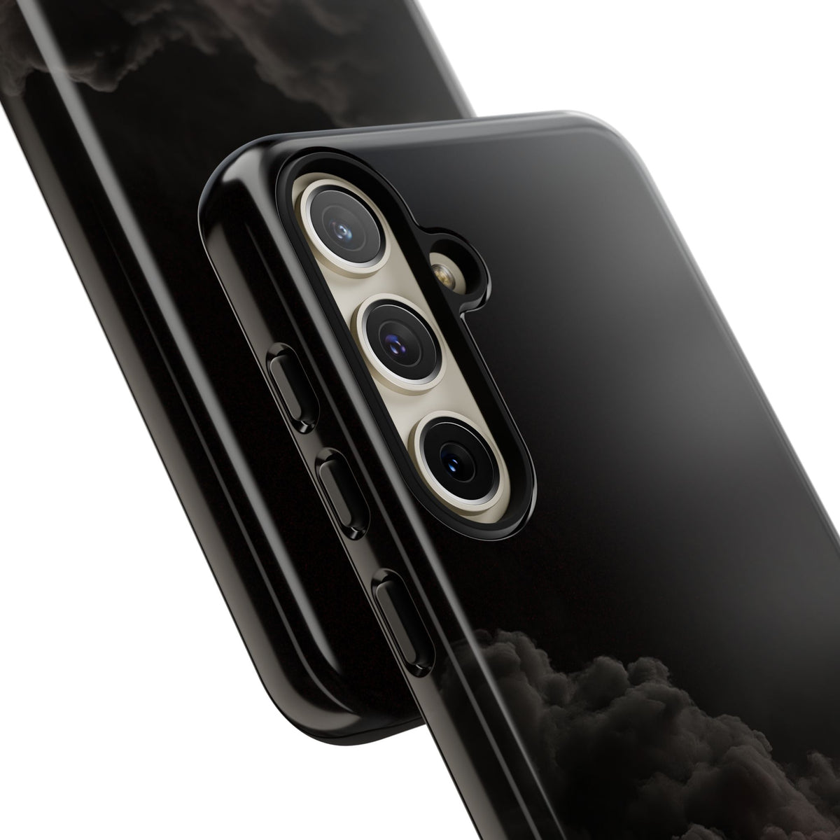 Crimson Fog Void · Tough Phone Case for Samsung · Black