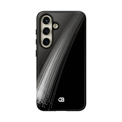 Black Tough Phone Case for Samsung - Linear Velocity Beam