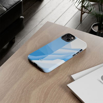 Blue Tough Phone Case for iPhone - Arctic Glacial Ridge