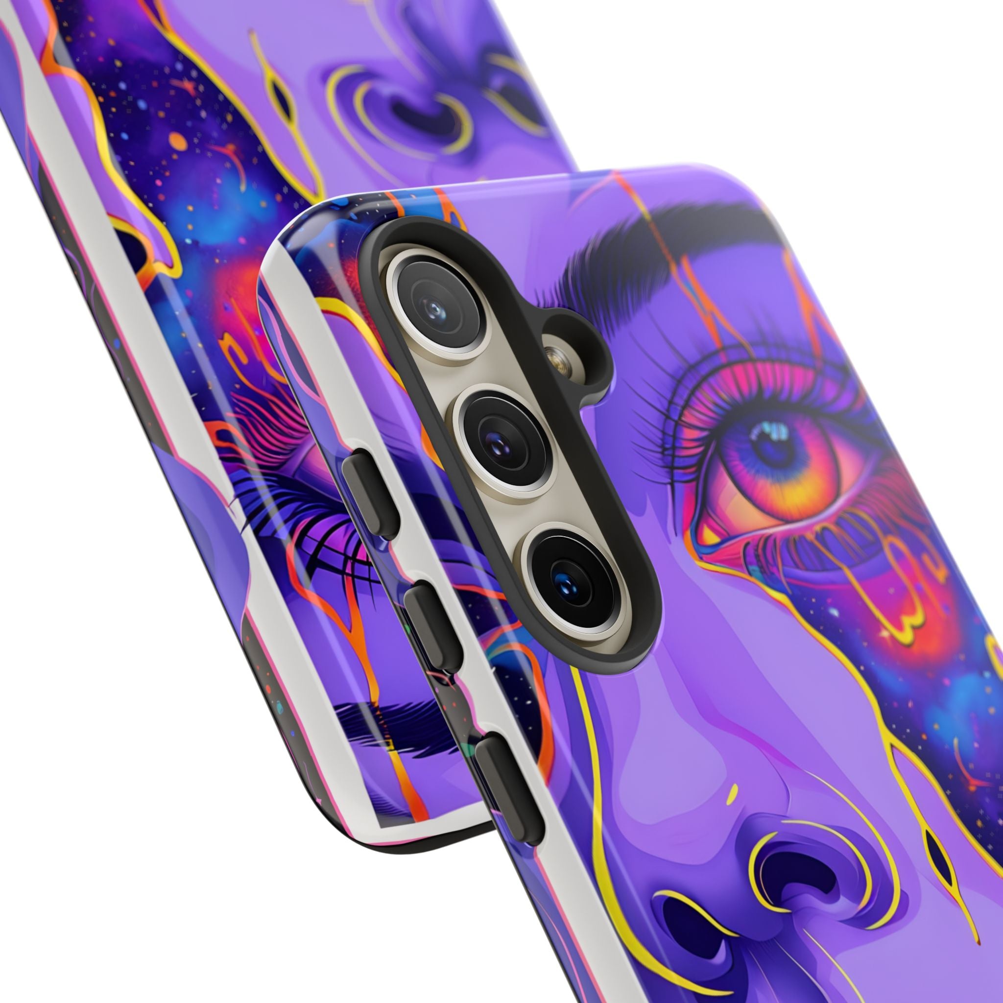 Violet Cosmic Gaze · Tough Custodia per Samsung