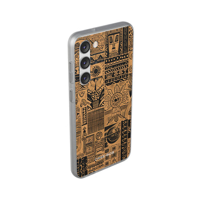 Tribal Faces Samsung S23 Plus Case - Soft