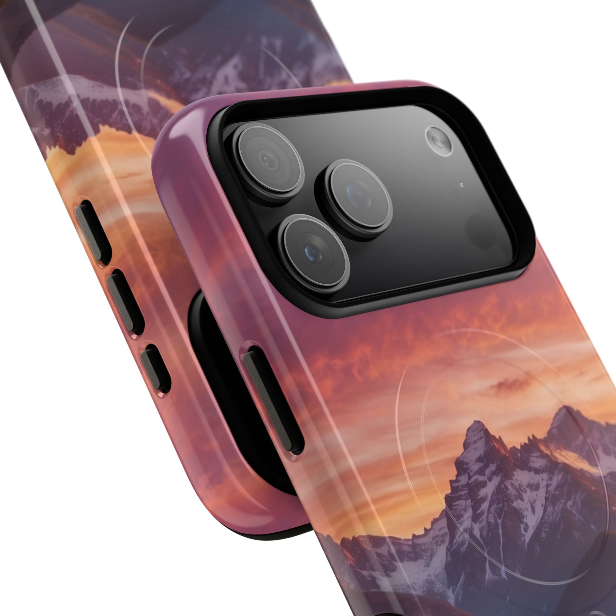 Snowcap Bloom iPhone 17 Pro Max Case - Tough+ - CASE•BOB