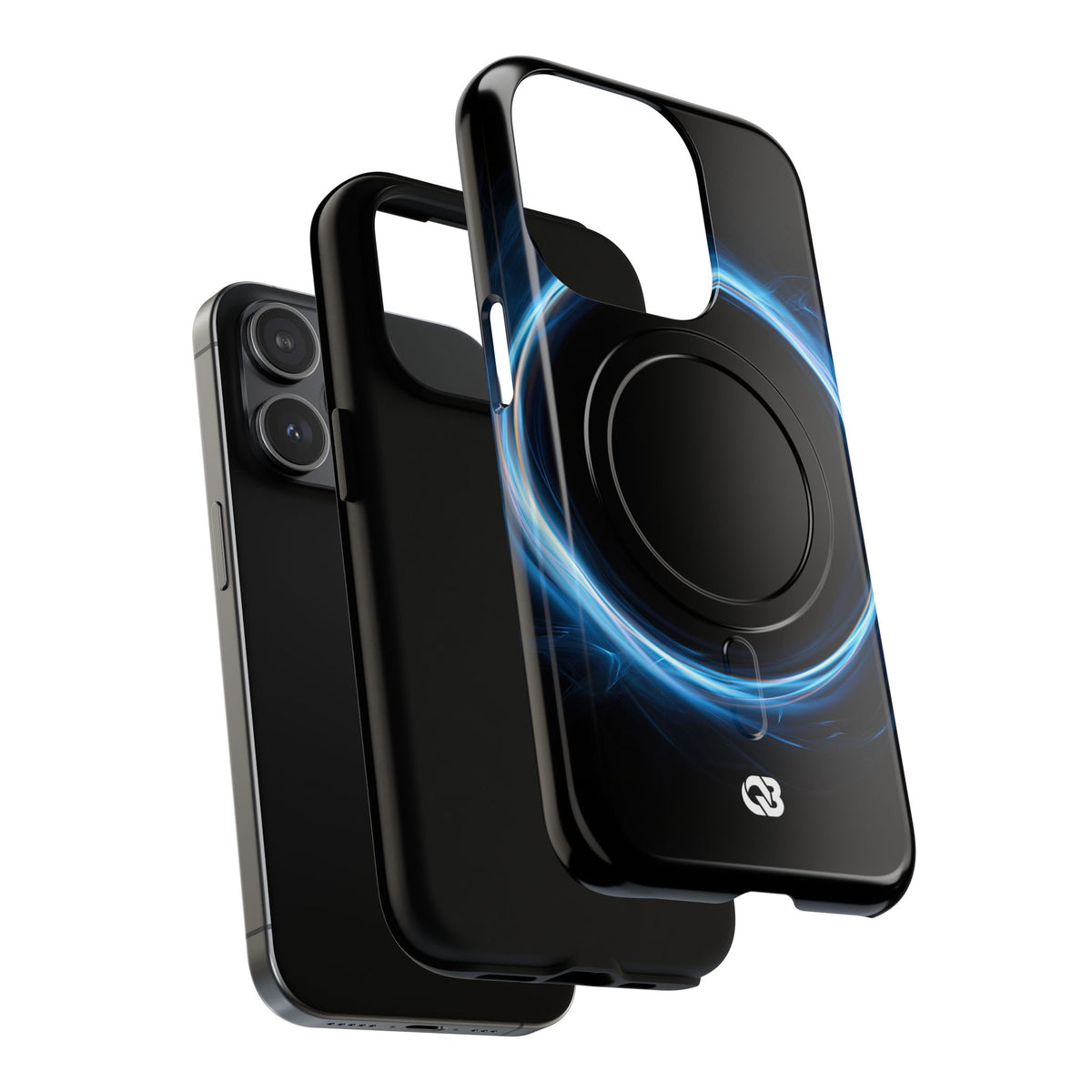 Luminous Corona · Tough 2.0 Magnetic Phone Case for iPhone · Blue