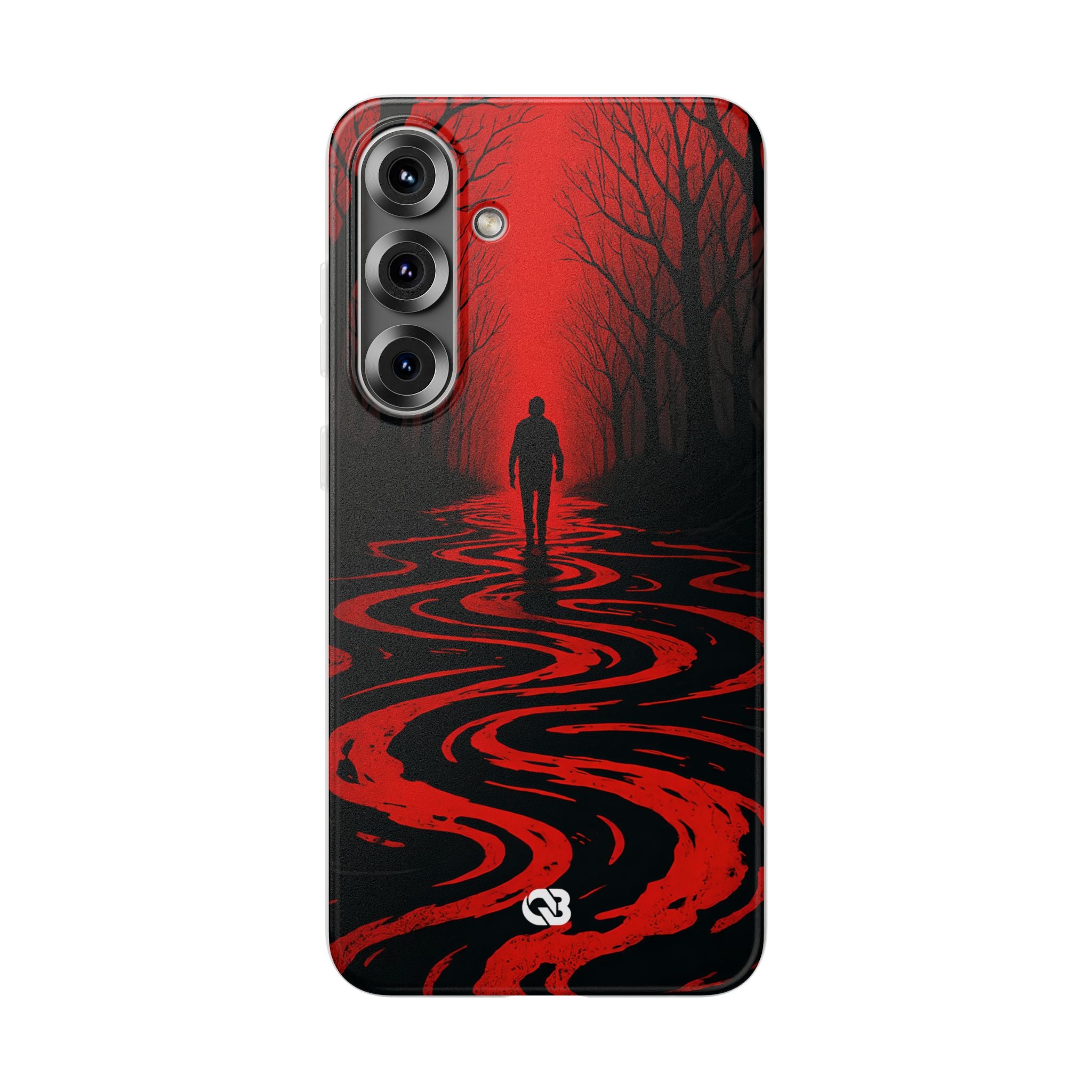 Crimson Shadow Path · Soft Handyhülle für Samsung