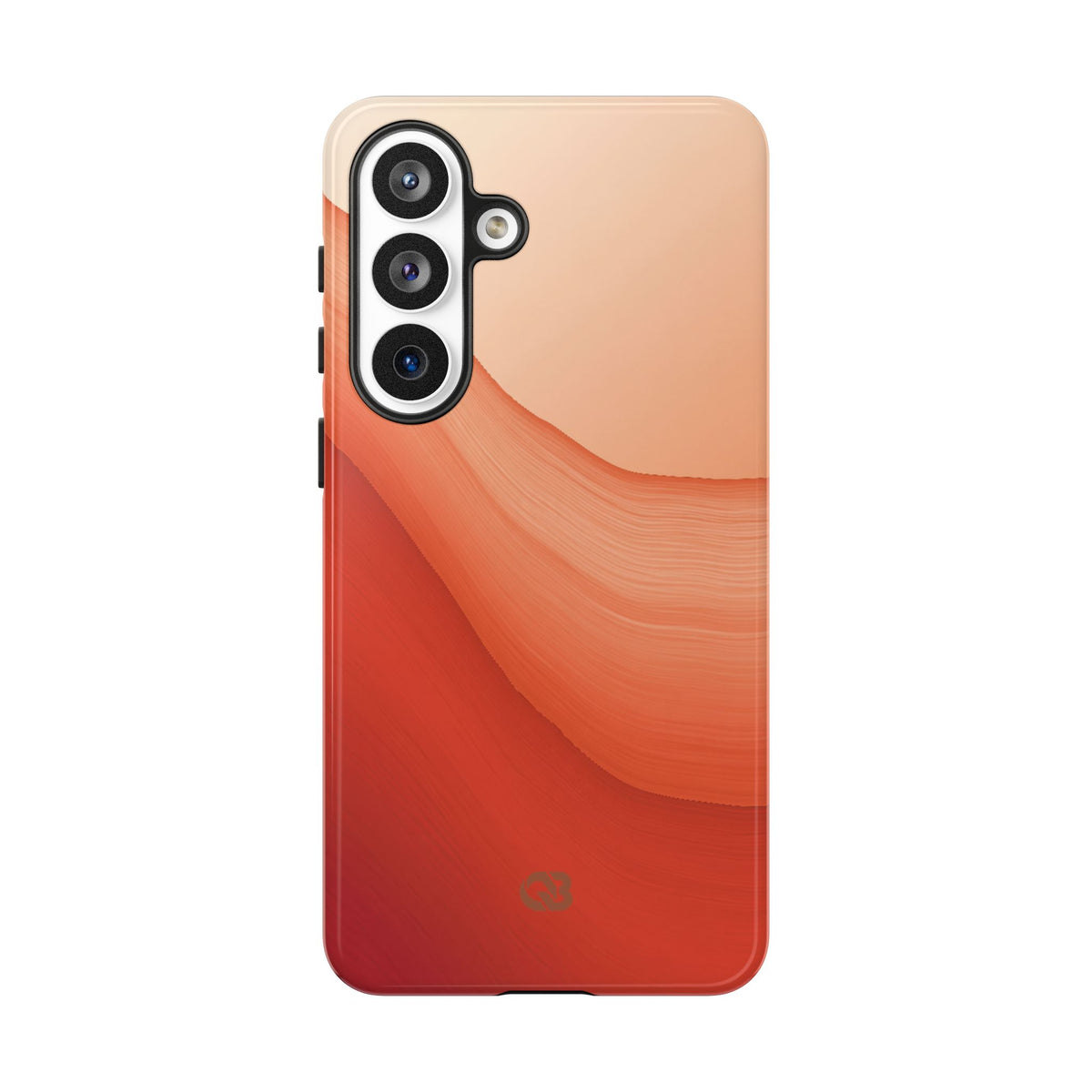 Terracotta Flow · Tough Phone Case for Samsung · Orange
