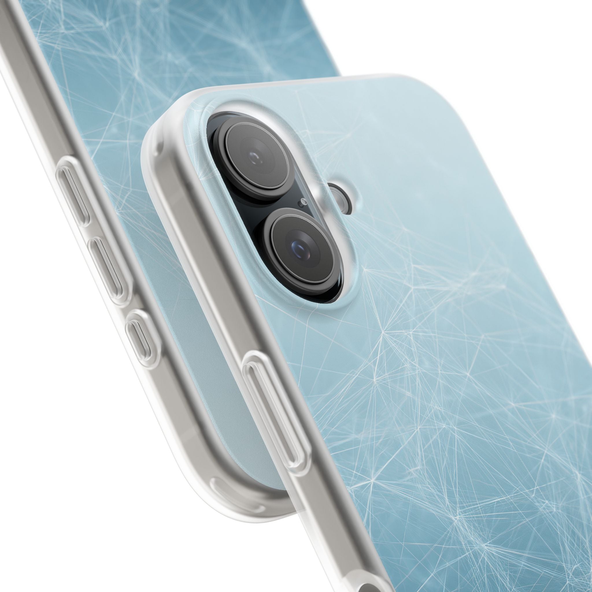 Teal Lite Phone Case for iPhone - Arctic Digital Nexus