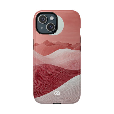 Crimson Dune Horizon · Tough+ Phone Case for iPhone · Magsafe