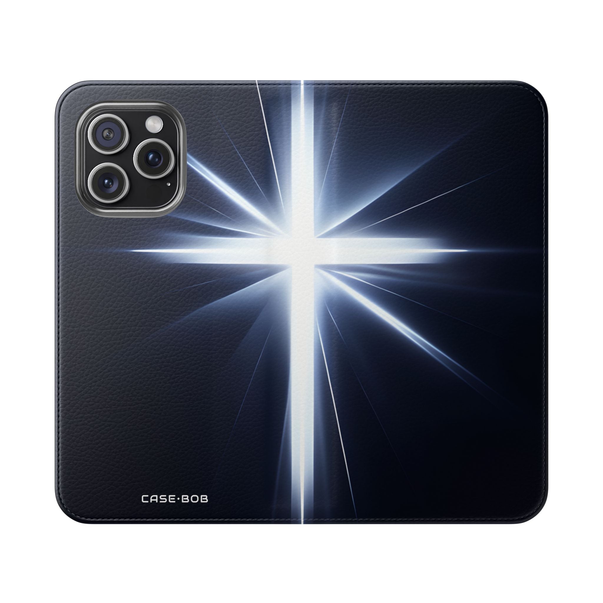 Glødende Crossburst - iPhone 15 Pro Max Cover - Pung