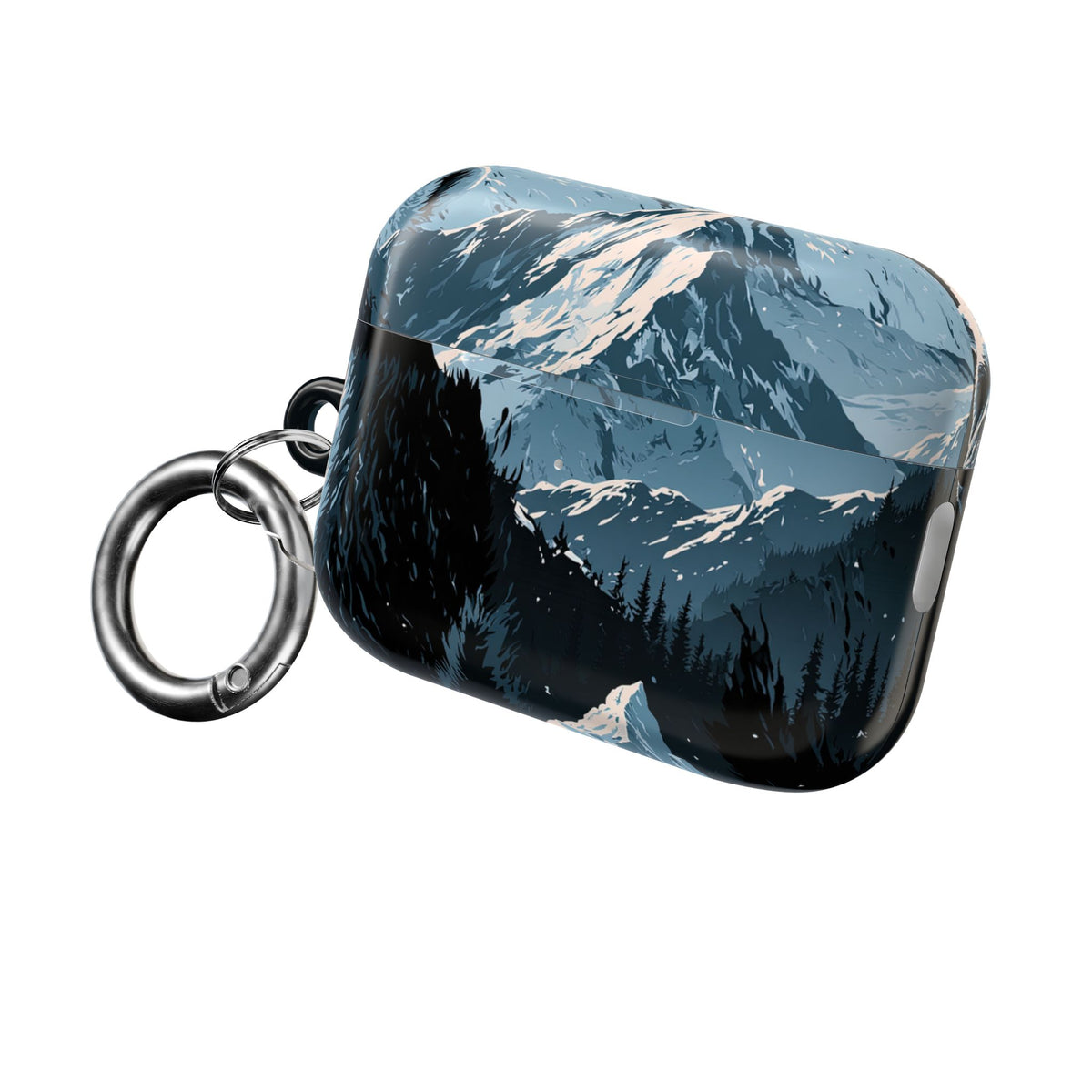 Nordic Arctic Bear · Hard Case for AirPods & AirPods Pro · Black