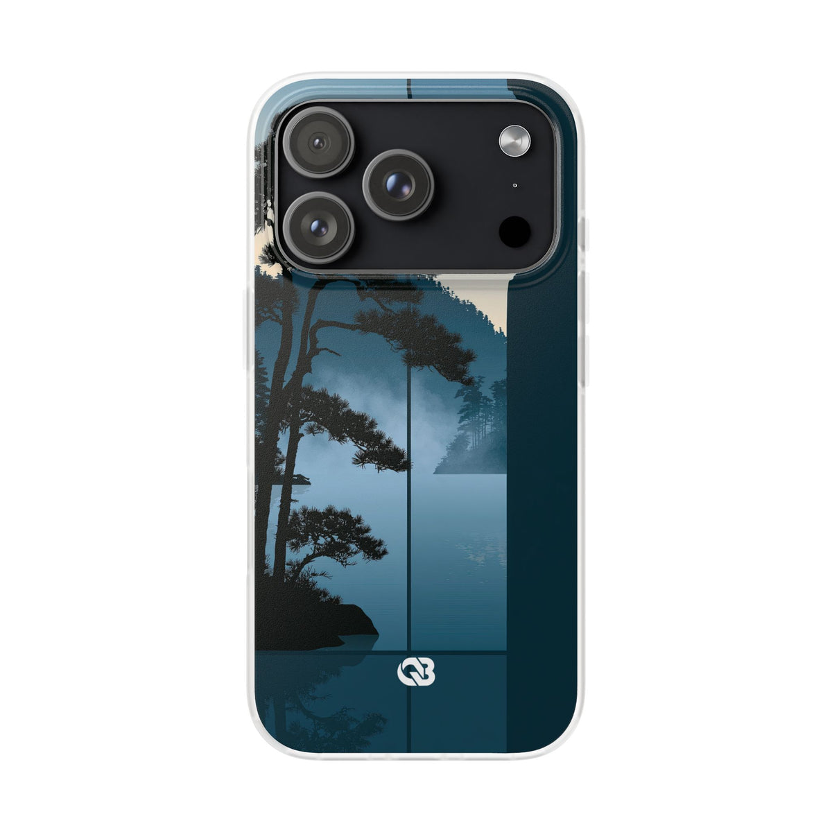 Misty Pine Horizon · Lite Phone Case for iPhone ·  Teal