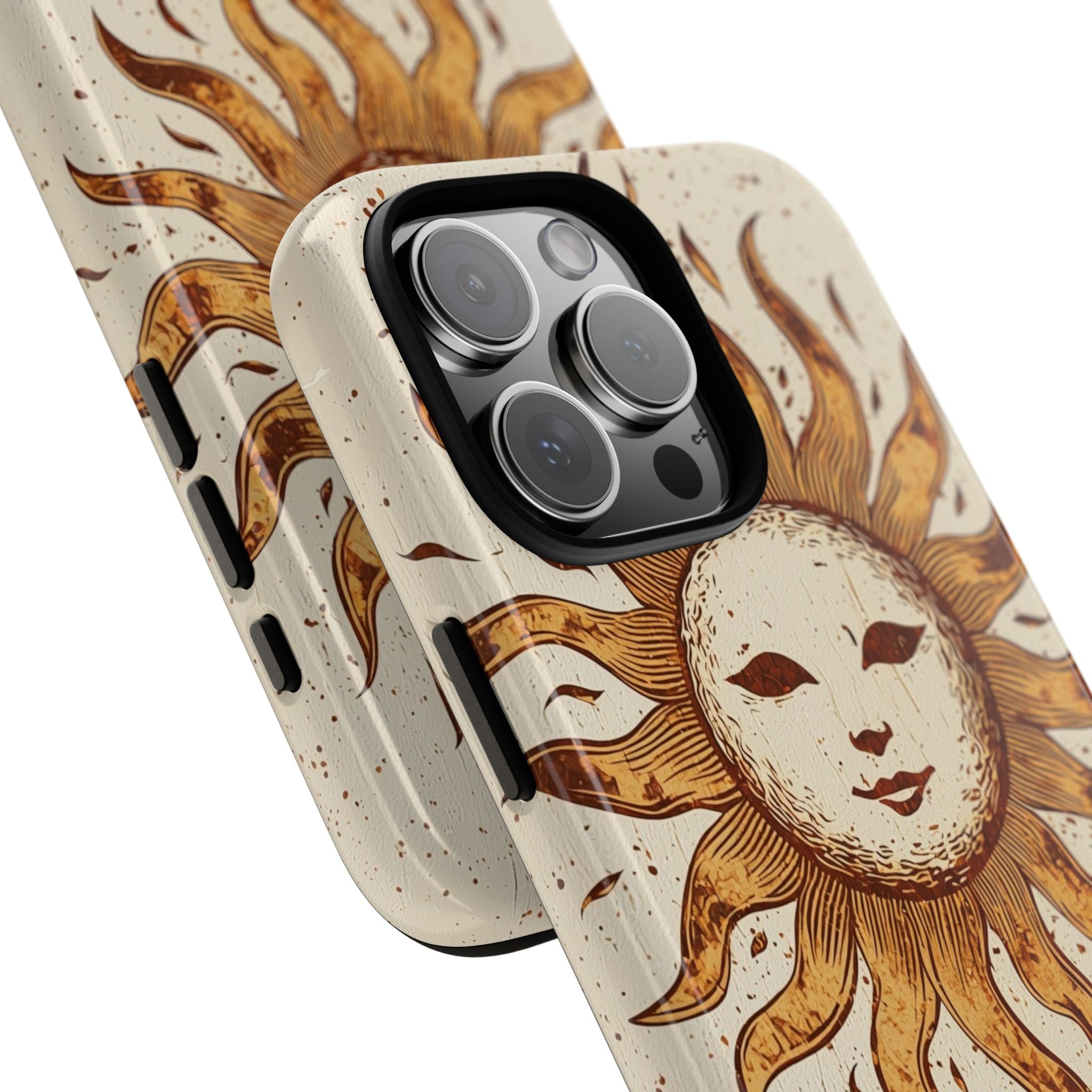 Rustic Solar Mask · Tough Phone Case for iPhone