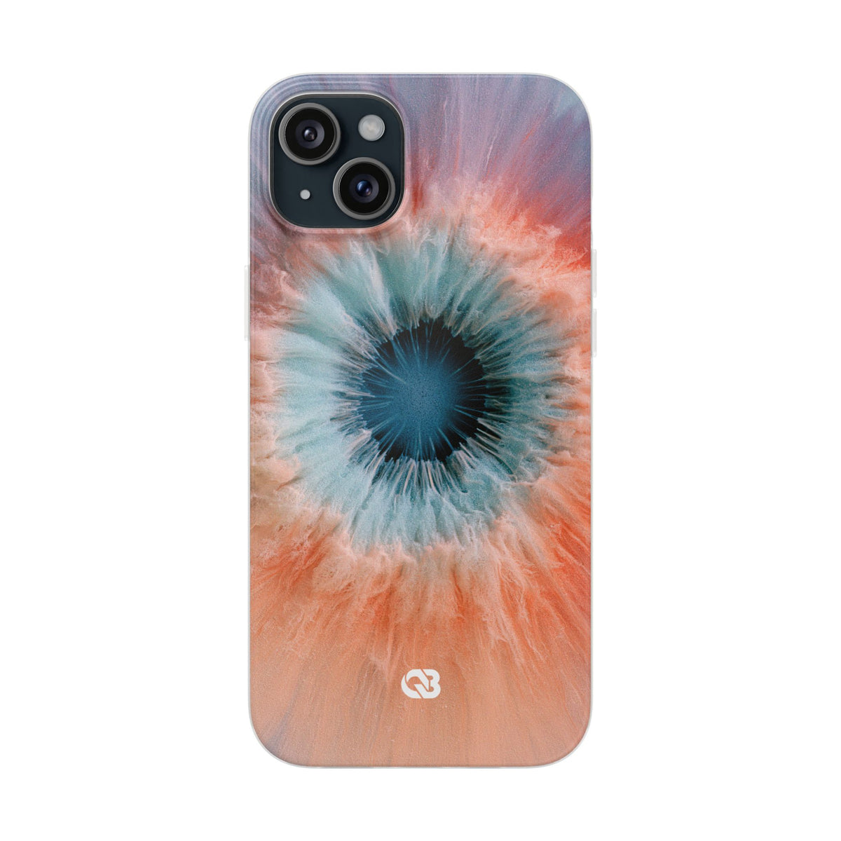 Radiant Aura Core · Lite Phone Case for iPhone ·  Orange