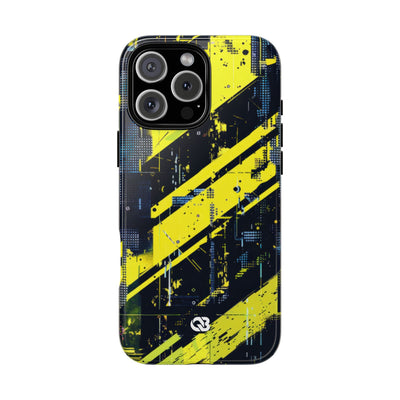 Acid Hazard · Tough Phone Case for iPhone · Yellow