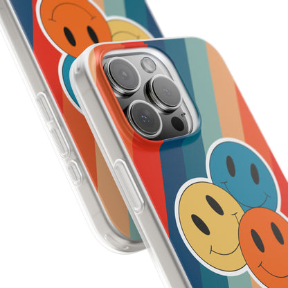 Triple Smile Breeze iPhone 16 Pro Max Case - Soft