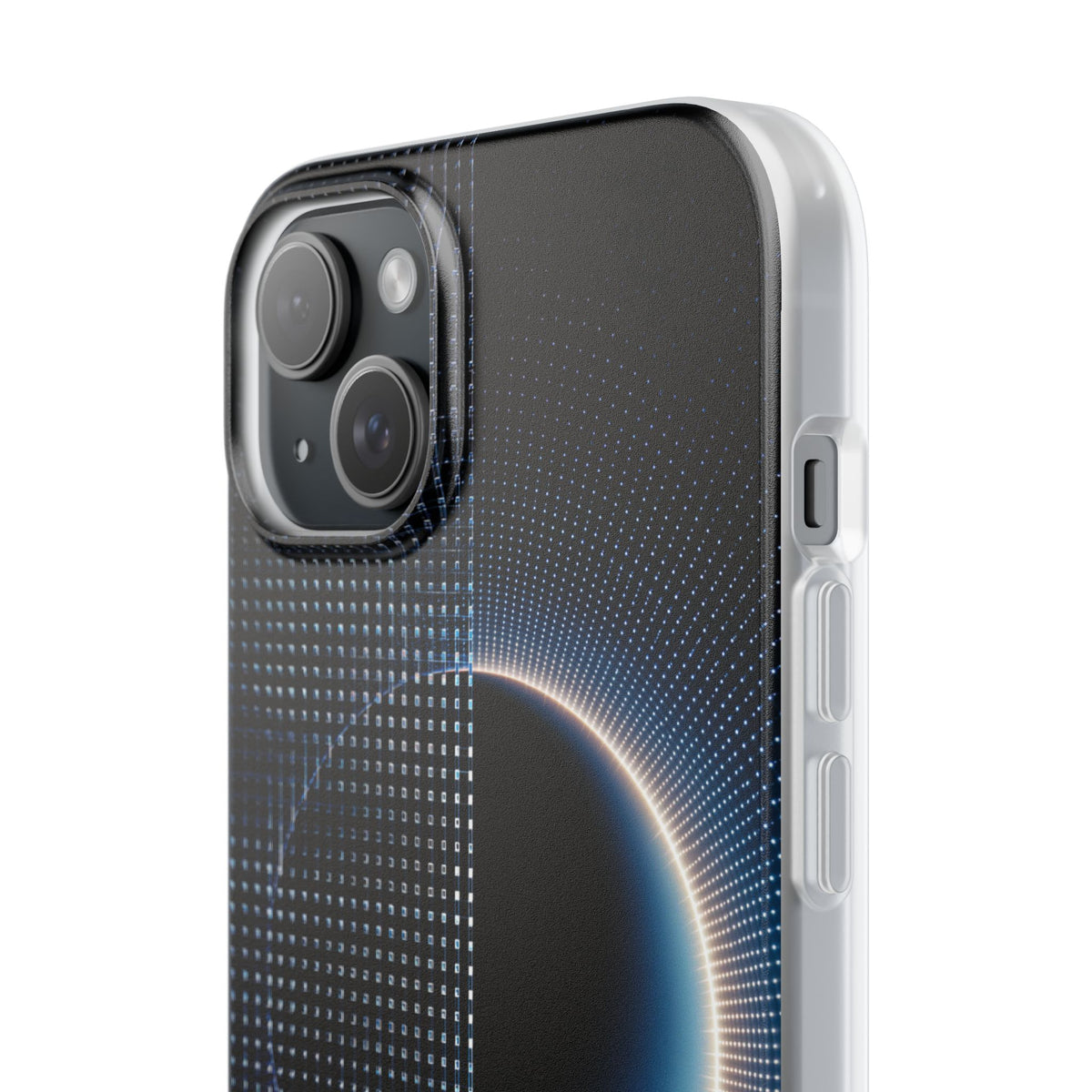 Luminous Meridian · Lite Phone Case for iPhone ·  Black