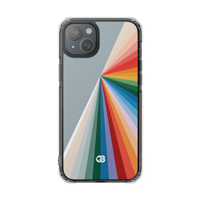 Grey Impact MagSafe Phone Case for iPhone - Slate Prism Burst