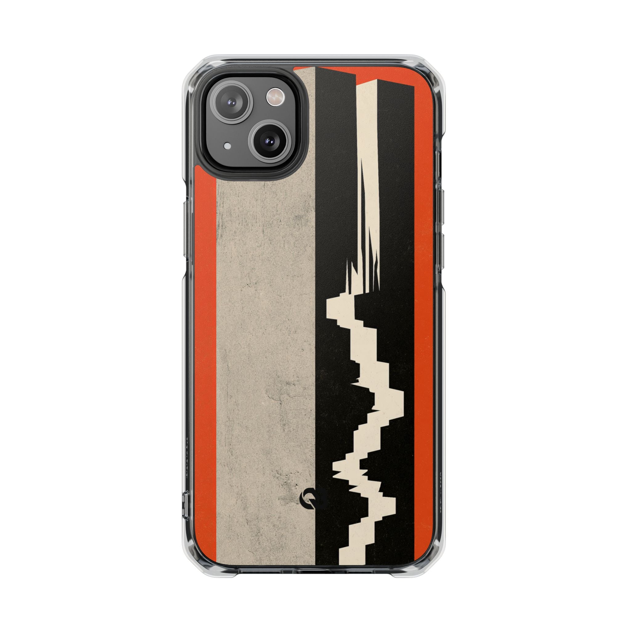 Orange Impact MagSafe Phone Case for iPhone - Orange Monolith Rift
