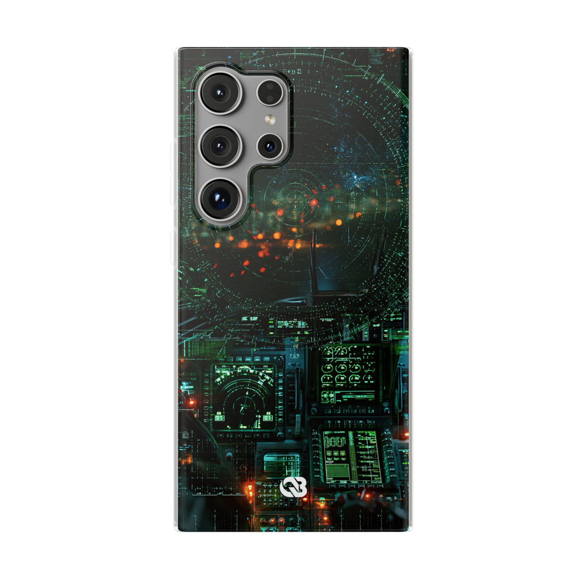 Tactical Avionics HUD · Lite Phone Case for Samsung · Green