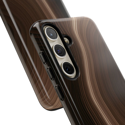 Brown Tough Phone Case for Samsung - Bronzed Canyon Relief