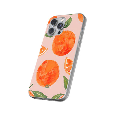 Sunkissed Orange Harvest · Soft Case na telefon dla iPhone
