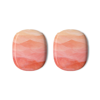 Alpenglow Ridge Vista · Hard Case for AirPods Max · Orange
