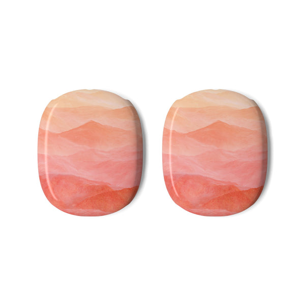 Alpenglow Ridge Vista · Hard Case for AirPods Max · Orange