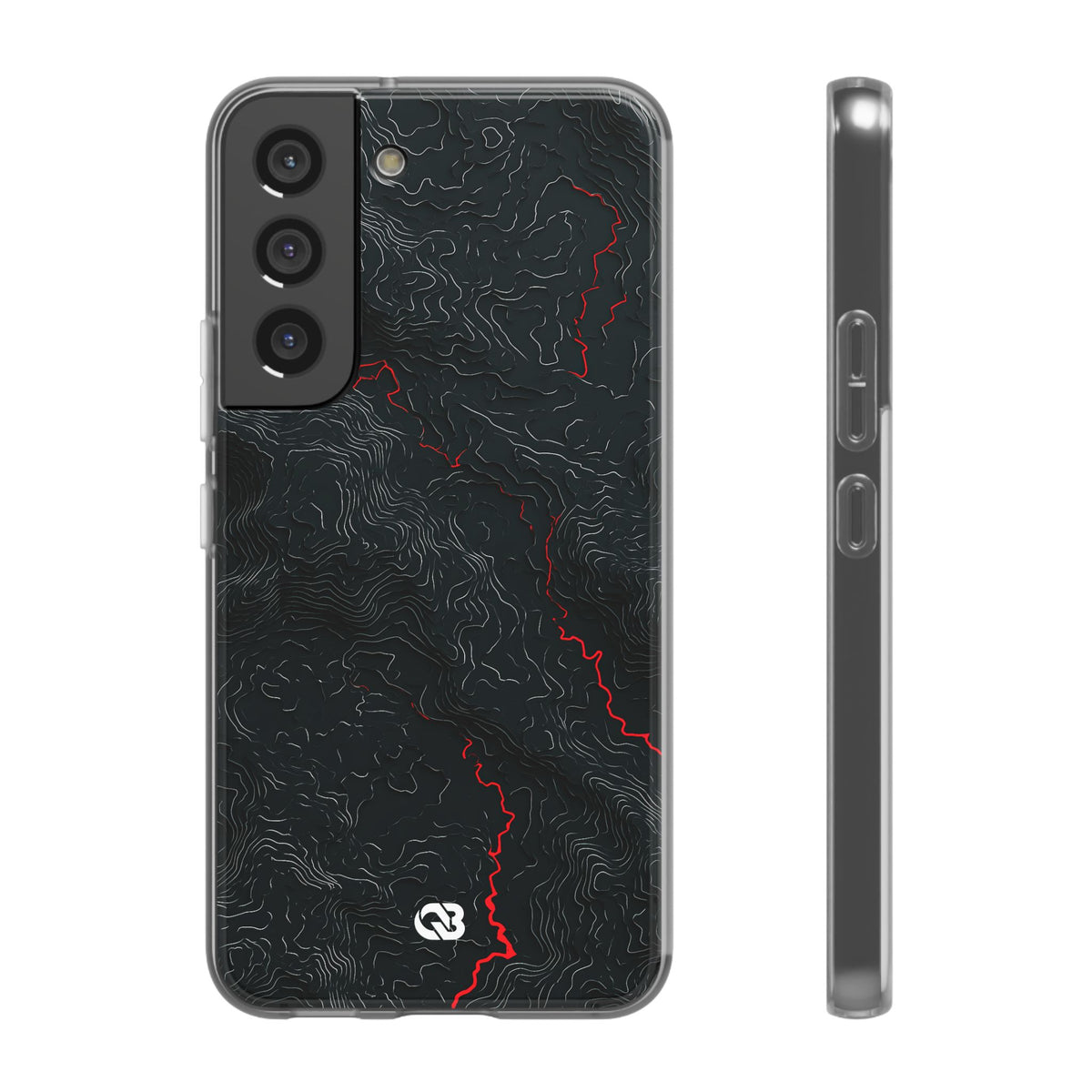 Crimson Rift · Lite Phone Case for Samsung · Black