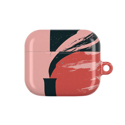 Crimson Horizon · Hard Case for AirPods & AirPods Pro · Red