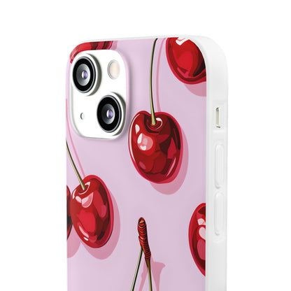 Glossy Cherry Burst iPhone 13 mini Case - Soft - CASE•BOB