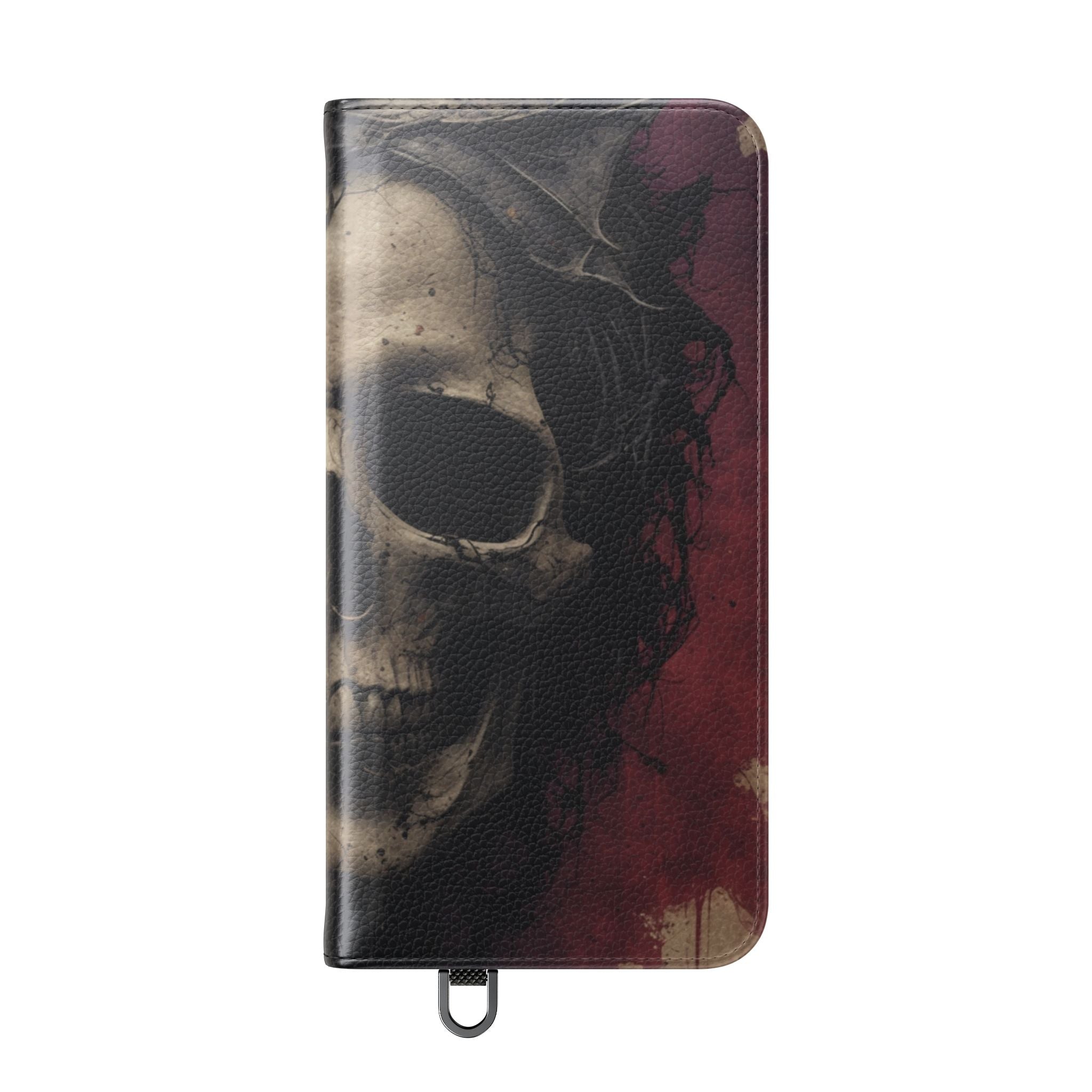 Winged Skull Rose - Samsung S25+ Case - Wallet