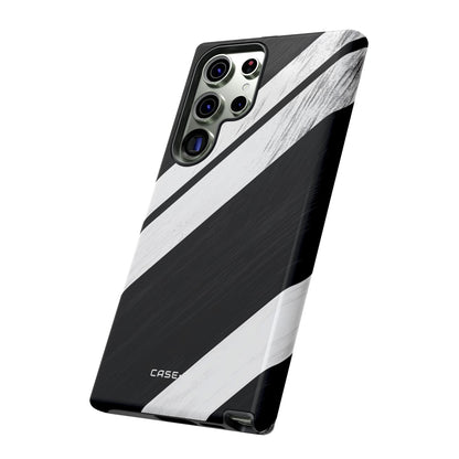 Distressed Stripe Motion Samsung S23 Ultra Case - Tough