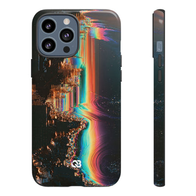 Prismatic Circuit · Tough Phone Case for iPhone · Black