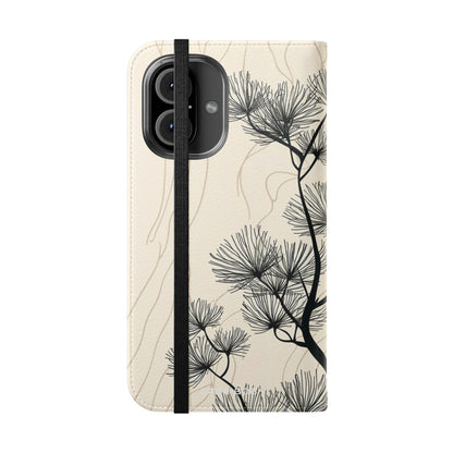 Spiky Tree Sunset - iPhone 16 Case - Lompakko
