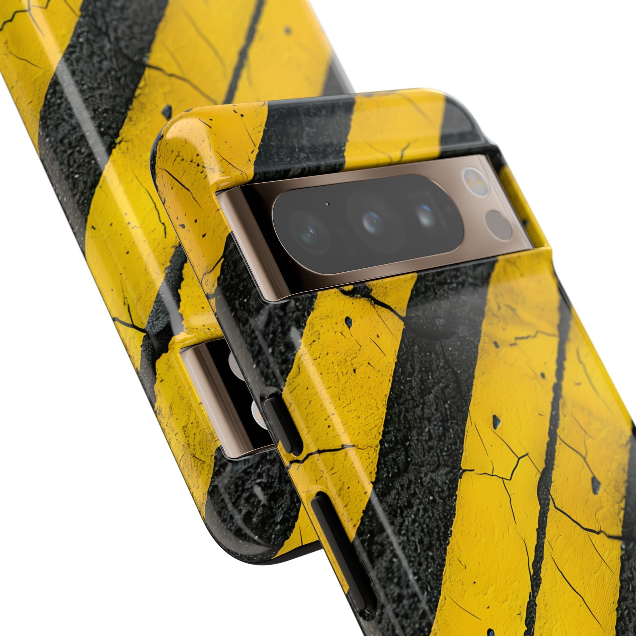 Gelber Streifen Abnutzung Google Pixel 8 Pro Case - Tough