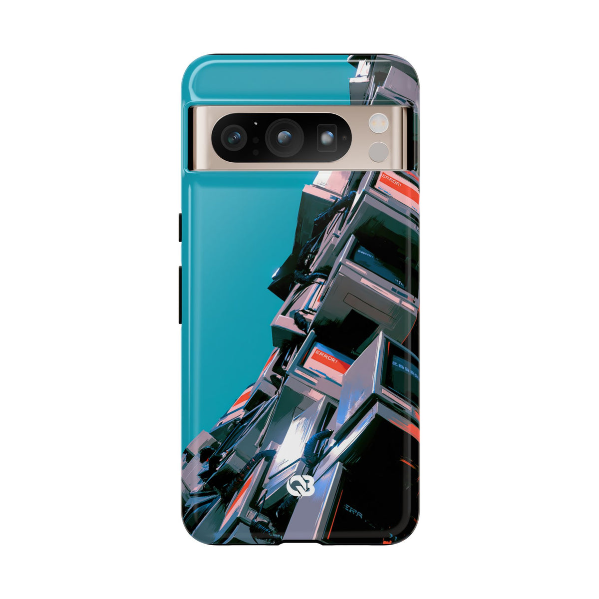 System Error Spire · Tough Phone Case for Pixel ·  Teal
