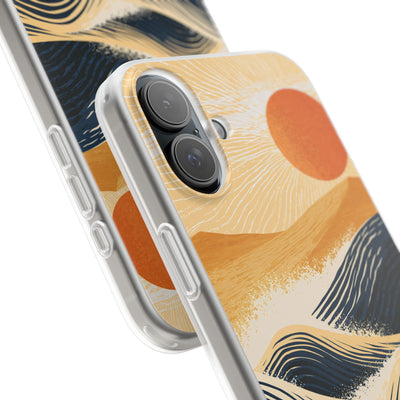 Blue Lite Phone Case for iPhone - Kyoto Cresting Tide